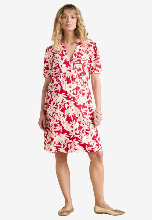 Produktbild Envie de Fraise Kurzes Kleid für Schwangerschaft und Stillzeit mit Blätterprint (36)