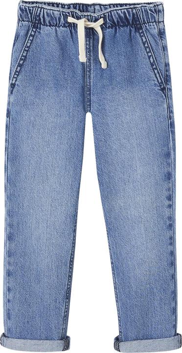 Actual product image Vertbaudet Wide boys' jeans with slip-on waistband (158)