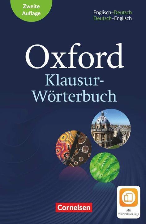 Immagine prodotto Oxford Klausur-Wörterbuch - Ausgabe 2018. B1-C1 - Englisch-Deutsch/Deutsch-Englisch (Tedesco, Inglese, 2018)