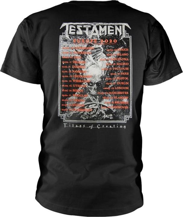 Image du produit Testament Titans Of Creation (Grey) Europe 2020 (S)
