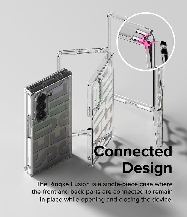 Actual product image Ringke Case for Galaxy Z Fold 6 FUSION DESIGN SEOUL (Samsung Galaxy Z Fold6)