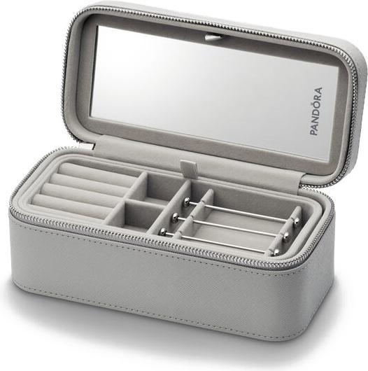 Produktbild Pandora Kleine graue Travel Schmuckbox