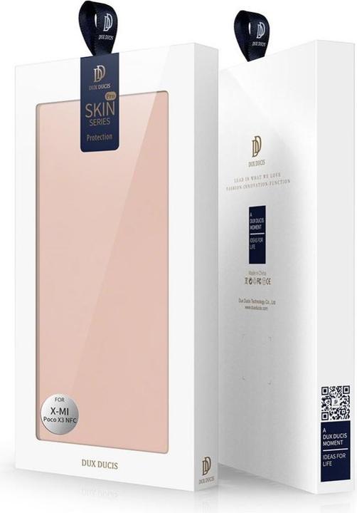 Produktbild Dux Ducis Xiaomi Poco X3 - Flip Folio Case roségold (Xiaomi Poco X3 NFC)