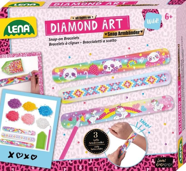 Image du produit Lena Diamond Art Snap Bracelets, FS