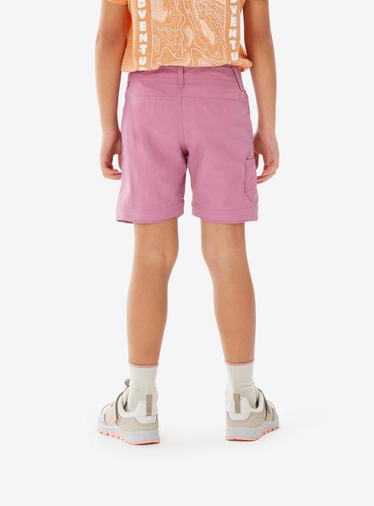 Immagine prodotto Quechua Zip-Off-Hose MH500 Kinder Gr. 92–116 Bergwandern rosa (92, 98)