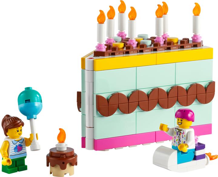 Actual product image LEGO Birthday Cake (40641, LEGO Classic, LEGO Rare Sets)