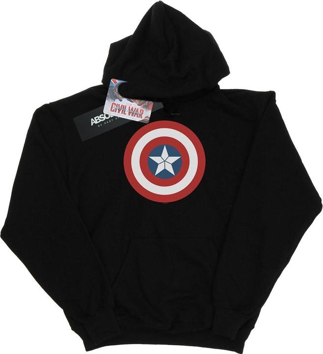 Produktbild Captain America Civil War Shield Kapuzenpullover Jungen (152, 158)