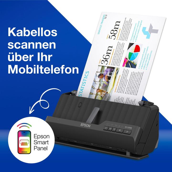 Actual product image Epson ES-C320W (USB, WLAN, Bluetooth)