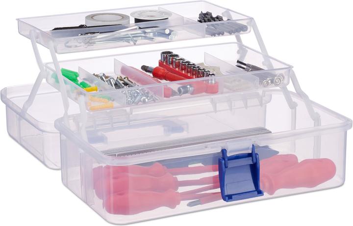 Produktbild Relaxdays Plastikbox (33 x 19.5 x 14 cm)