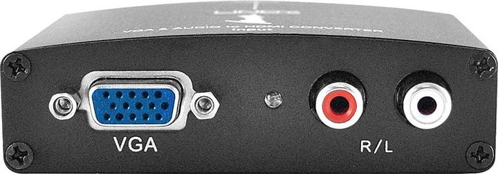 Image du produit Lindy VGA + Convertisseur Audio vers HDMI Résolution maximale 1080p aucune mise à l'échelle (Rallonge)