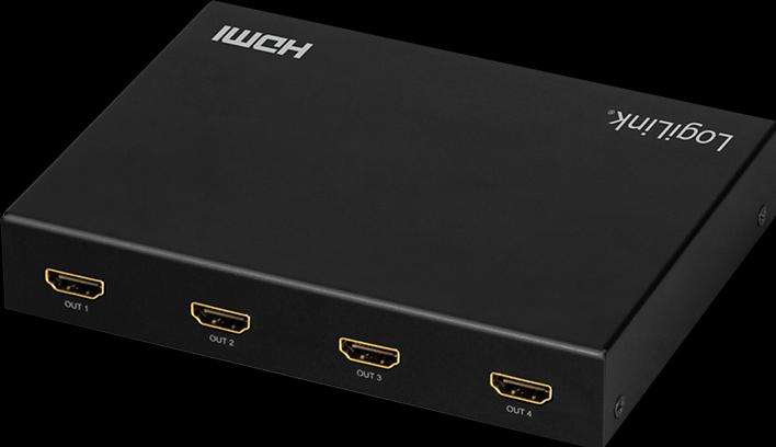 Produktbild LogiLink HDMI-Videowand-Prozessor, 2x2-Port, 4K/60 Hz, HDR, RC