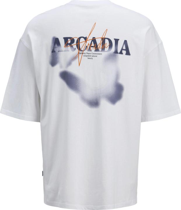 Actual product image Jack & Jones Jjecharge Graphic Tee O-N Styd Aw24 Ln (L)
