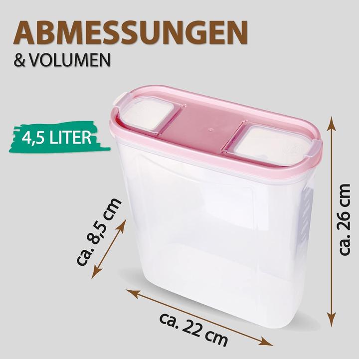Immagine prodotto Best Goods Set di dispenser per cereali da 6 pezzi (4.50 l)