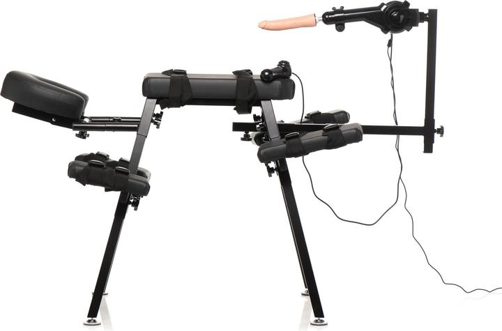 Image du produit Master Series XR Brands - Banc d'Obéissance avec Machine Sexuelle - Noir