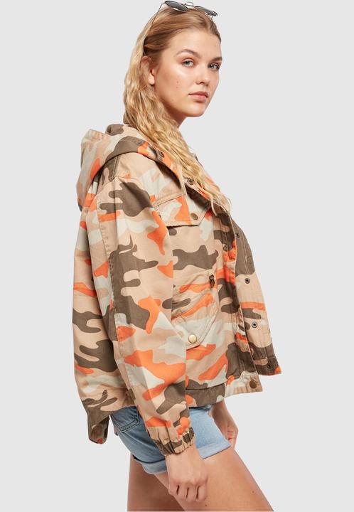 Actual product image Urban Classics Ladies Oversized Camo Parka Jacket (S)
