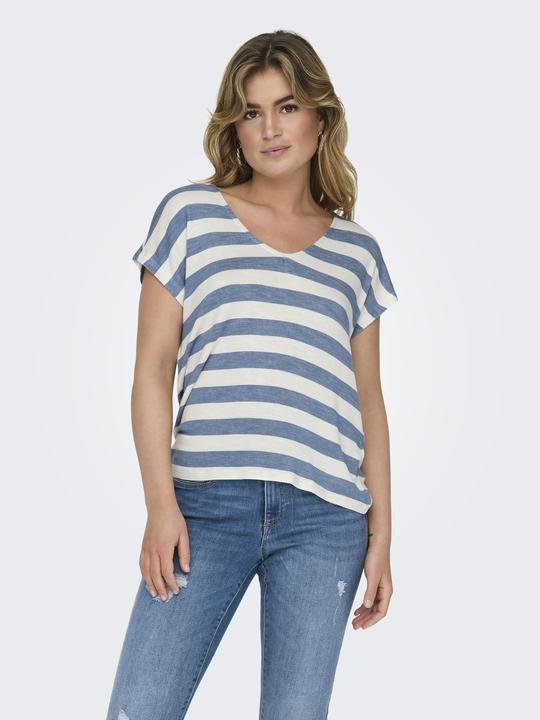 Image du produit Only Coupe normale Top col V (S)