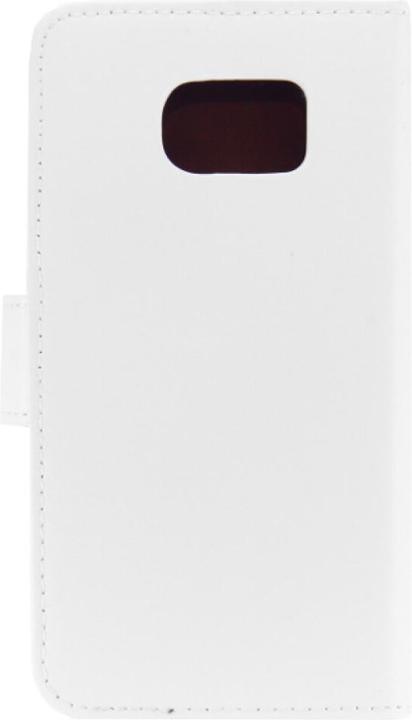 Immagine prodotto OEM Custodia a libro in pelle sottile per Galaxy S6 Edge - Bianco (Samsung Galaxy S6 Edge)
