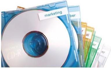 Produktbild Dymo D1 Schriftband 43610 6mmx7.0m schwarz->transp. (0.60 cm, Transparent, Schwarz)