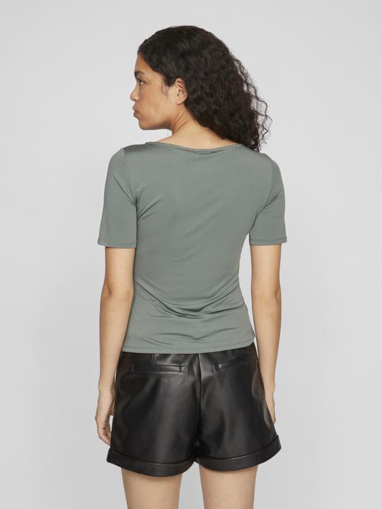 Actual product image Vila Boat-neck top with short sleeves (XL)