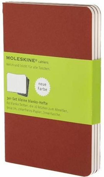 Immagine prodotto Moleskine Quaderni Cahier (90 x 140 mm, Nessuna, Copertina morbida)