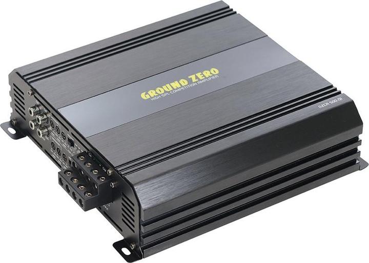 Ground Zero GZCA 500.Q1-Class D-amorner 4-channel 1-Ohm