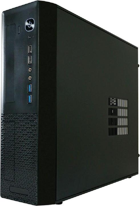 Produktbild LC-Power Gehäuse Micro-ATX 1405MB-400TFX bl. USB3.2/Audio,inkl.TFX-Netzteil (mATX, Mini-ITX)