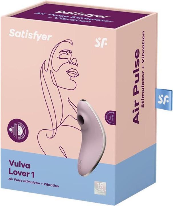 Actual product image Satisfyer Vulva Lover 1 - Violet