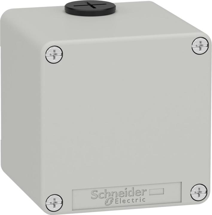 Image du produit Schneider Electric XAPD14 Boîtier vide XAP métal gris sans trou - CSA (Boîtier)