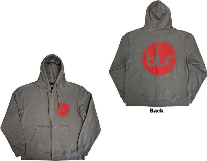 Blur Circle Logo (Zipper-Hoodie)