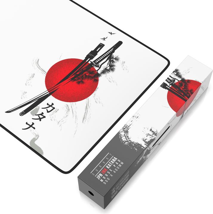 Actual product image Titanwolf Gaming Mouse Pad, 900 x 400mm XXL Speed Gaming Mouse Mat, Mousepad Extra Large Surface, Japan Ink (XXL)