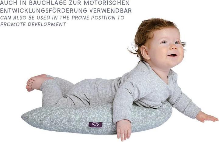 Actual product image Träumeland Moon side support cushion (98 cm)