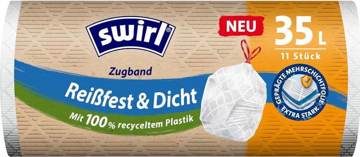 Productafbeelding Swirl SWI afvalzak 35l met trekkoord 11st (11 x, 35 l)