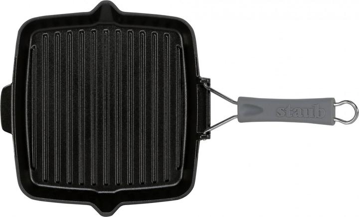 Produktbild Staub Grillpfanne (24 cm, Grillpfanne, Gusseisen)