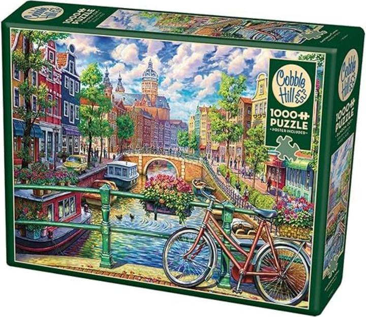 Immagine prodotto Cobble Hill Puzzle 1000 pezzi Canale di Amsterdam (1000 pezzi)