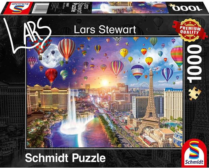 Immagine prodotto Schmidt Spiele Las Vegas notte e giorno (1000 pezzi)