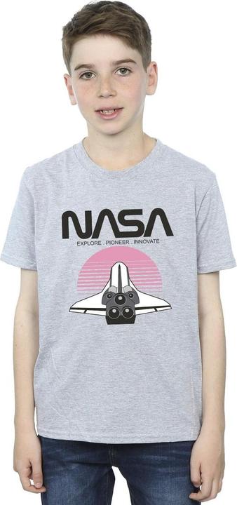 Immagine prodotto Nasa Space Shuttle Sunset Maglietta Ragazzi (140, 146)