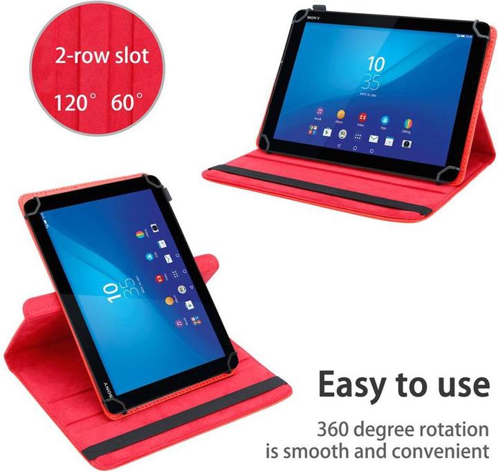 Image du produit Cadorabo Housse de tablette Universal 360 pour Sony Xperia Tablet Z4 (10.1 pouces) (Sony Xperia Tablet Z4)