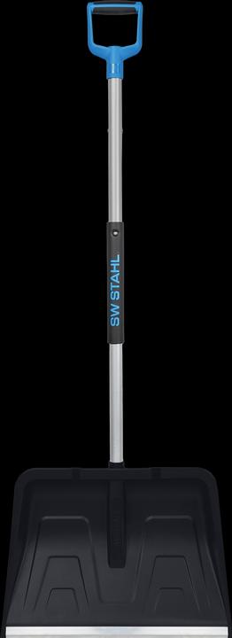 Actual product image SW-Stahl 98100L Folding snow shovel I space-saving I stable I 138cm long Aluminium snow shovel