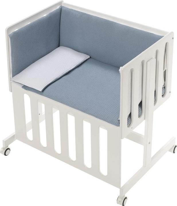 Immagine prodotto Don Algodon Culla Per Il Co-Sleeping Minana - Faggio Bianco + Lenzuola+Biancheria+Materassi - - Olio