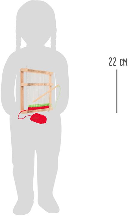 Actual product image small foot Mira weaving frame