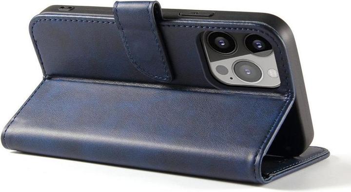 Image du produit Hurtel Etui magnétique avec rabat et porte-monnaie - bleu (Samsung Galaxy S24+)