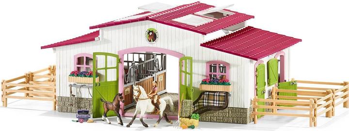 Schleich Fattoria di cavalli con cavaliere e cavalli