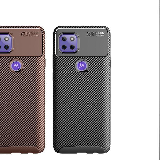 Productafbeelding MU Style Koolstofvezel TPU Softcase-serie (Motorola Moto G 5G)