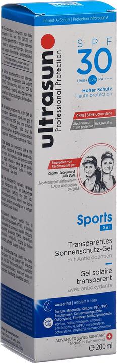 Produktbild Ultrasun Sports Gel (Sonnencreme, SPF 30, 200 ml, 230 g)