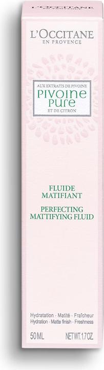 Produktbild L'Occitane Pivoine - Pure Fluide Matifiant (50 ml, Gesichtsfluid)