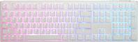 Produktbild Ducky One 3 Classic Pure White Gaming Tastatur, RGB LED - MX-Red (US) (US, Kabelgebunden)