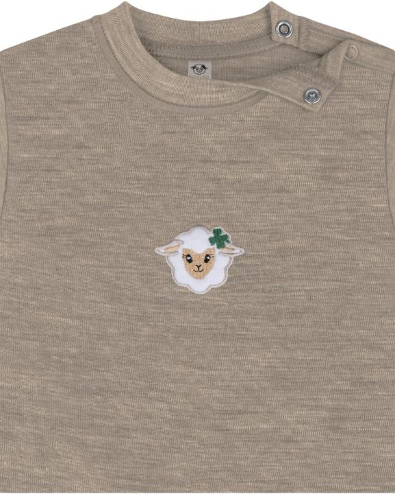 Actual product image Normani Set of 2 baby merino short-sleeved body "Tihoi" - 9313 (74)