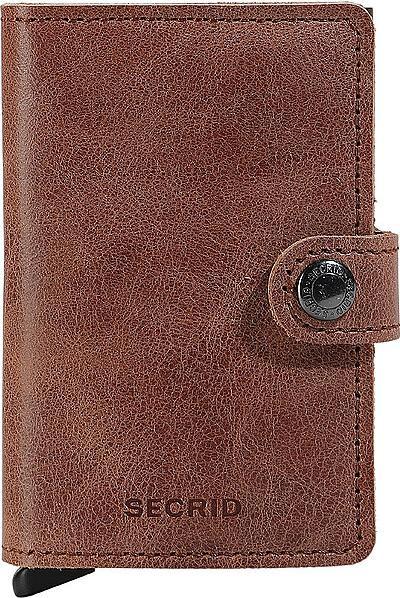 Actual product image Secrid Geldbörse Miniwallet VINTAGE MINI Cognac