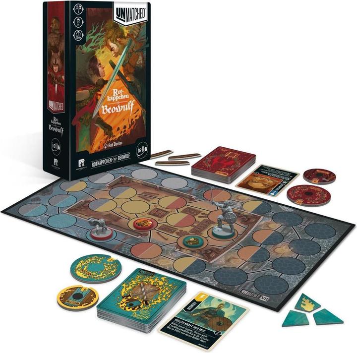 Actual product image Unmatched Little Red Riding Hood vs Beowulf (German)