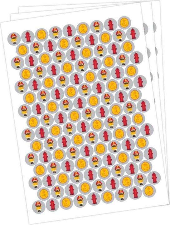 Image du produit Papierdrachen Tableau de récompense set 6 - Pompier